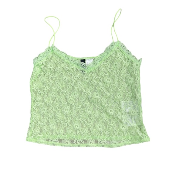 Divided Small Womens Spaghetti Strap Cropped tank - Picture 1 of 7